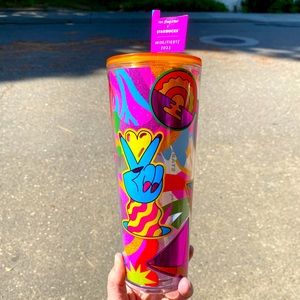 Retired Pride 2023 Tim Singleton x Starbucks Limited Release Venti Cold Tumbler